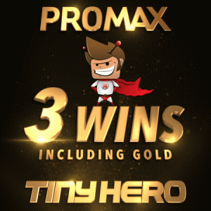 TINY WINS 3 PROMAX AWARDS INCLUDING GOLD FOR OUR WORK ON AVENGERS!
